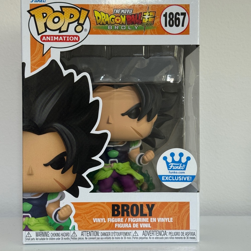 Funko Pop! Animation Broly Vinyl Figure #1867